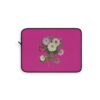 Petunias Laptop Sleeve - Magenta