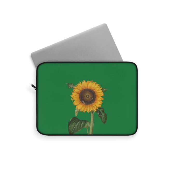 Sunflower Laptop Sleeve - Green - Image 2