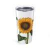Sunflower Tumbler - White