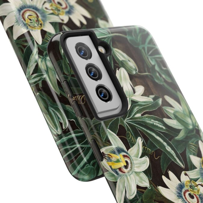 Blue Passionflower Phone Case - Image 94