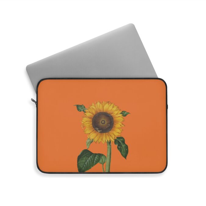 Sunflower Laptop Sleeve - Orange - Image 8