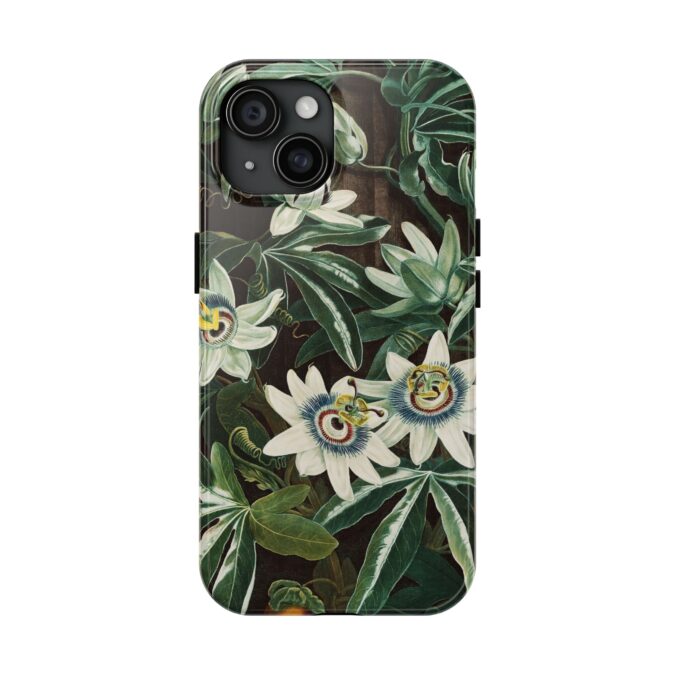 Blue Passionflower Phone Case - Image 53
