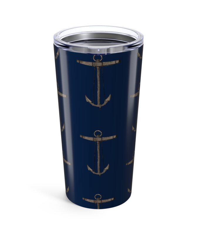 Anchor Tumbler  - Navy