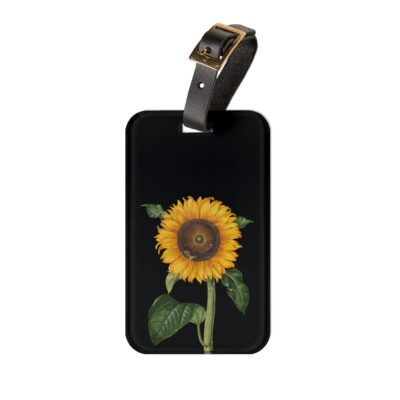 Sunflower Luggage Tag