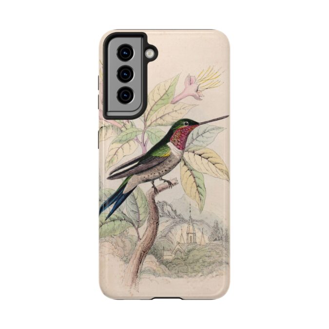 Amethystine Hummingbird Phone Case - Image 93