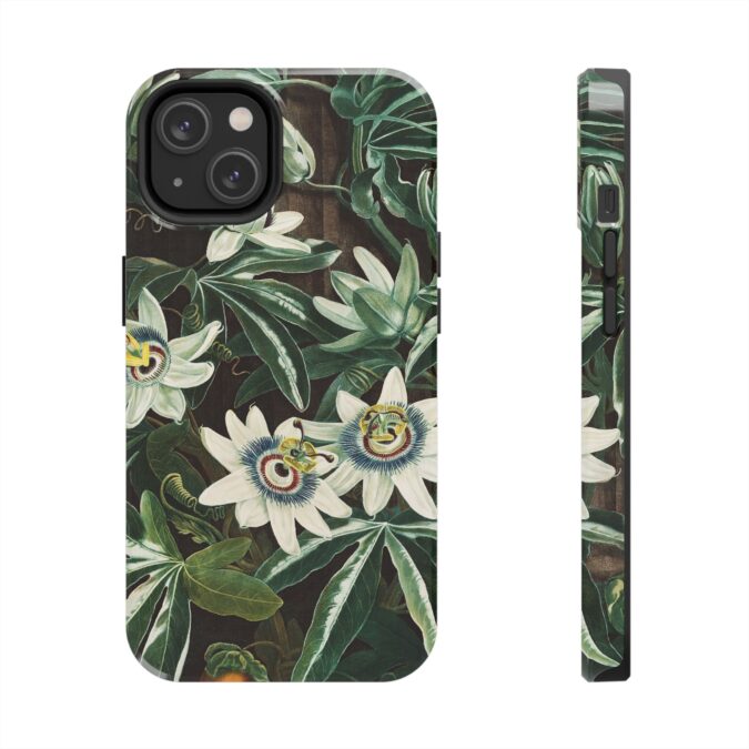 Blue Passionflower Phone Case - Image 45