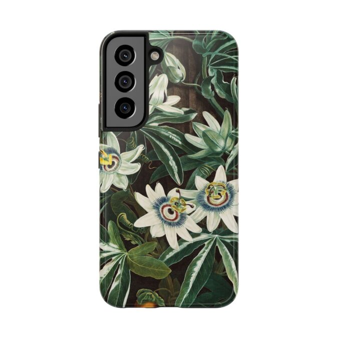 Blue Passionflower Phone Case - Image 89