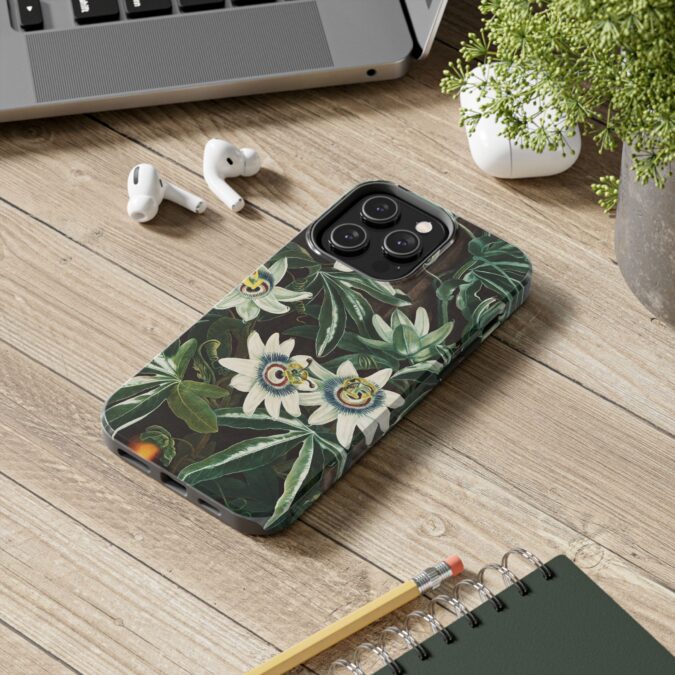 Blue Passionflower Phone Case - Image 50