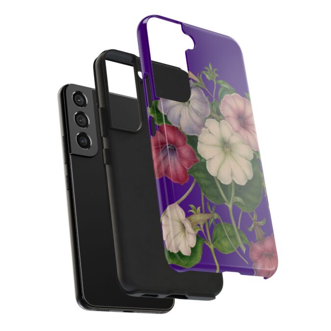 Petunias Phone Case - Indigo - Image 92