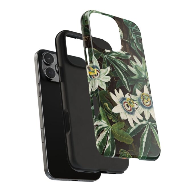 Blue Passionflower Phone Case - Image 74