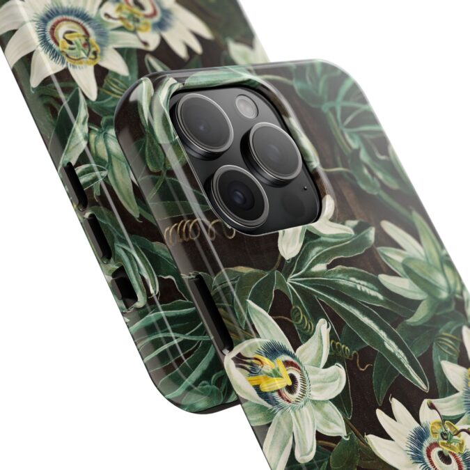 Blue Passionflower Phone Case - Image 66