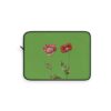 Poppies Laptop Sleeve - Green