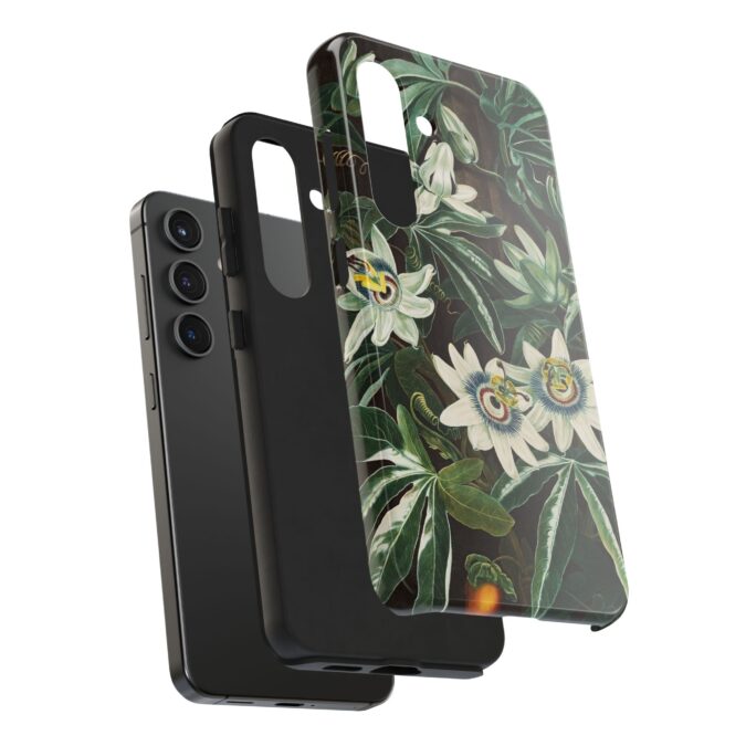 Blue Passionflower Phone Case - Image 84