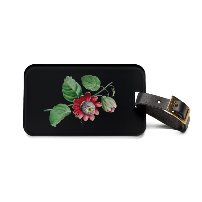 Passion Flower Luggage Tag - Image 2