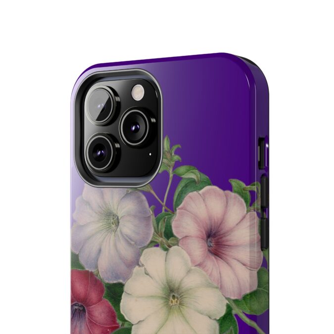 Petunias Phone Case - Indigo - Image 44