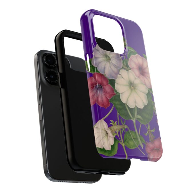 Petunias Phone Case - Indigo - Image 60
