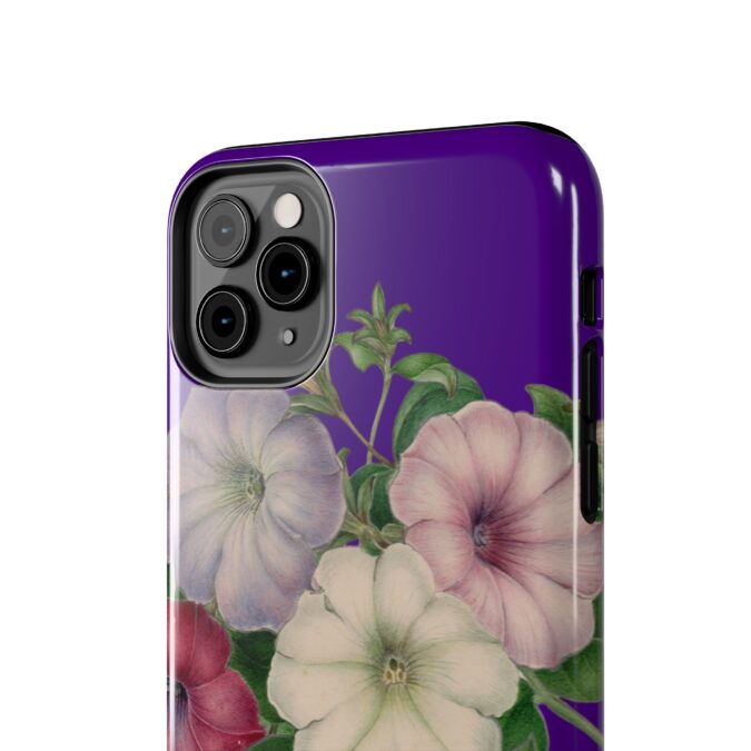 Petunias Phone Case - Indigo - Image 12
