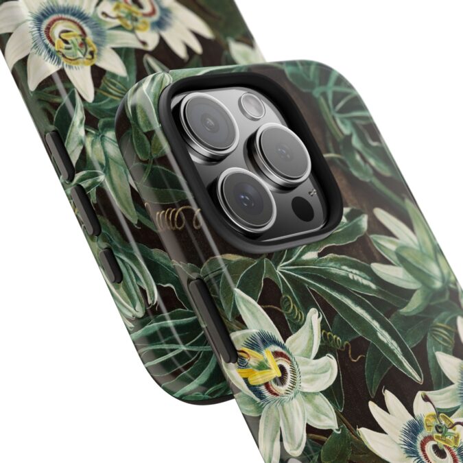 Blue Passionflower Phone Case - Image 70