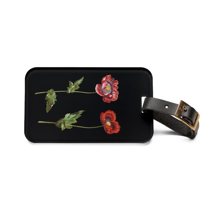 Poppies Luggage Tag - Image 2