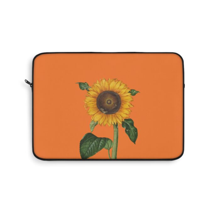 Sunflower Laptop Sleeve - Orange - Image 4