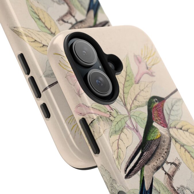 Amethystine Hummingbird Phone Case - Image 76