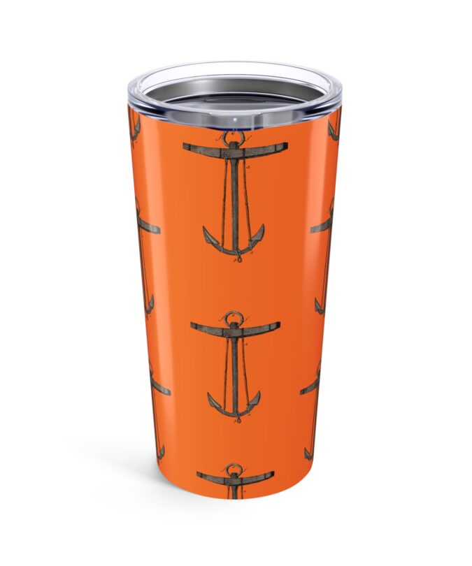 Anchor Tumbler  - Orange