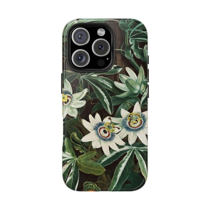 Blue Passionflower Phone Case - Image 69