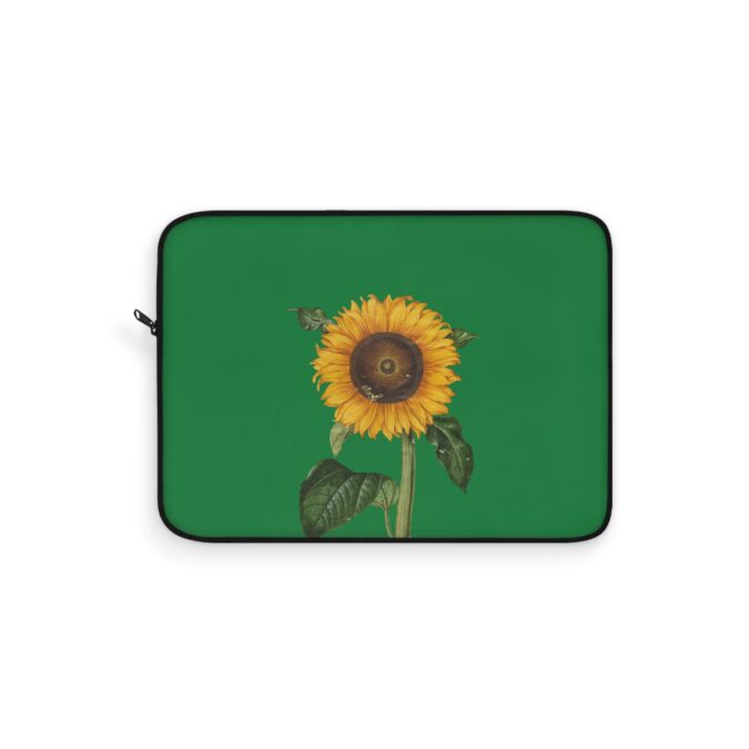 Sunflower Laptop Sleeve - Green