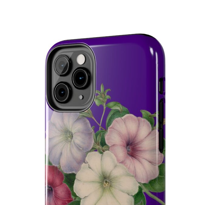 Petunias Phone Case - Indigo - Image 8