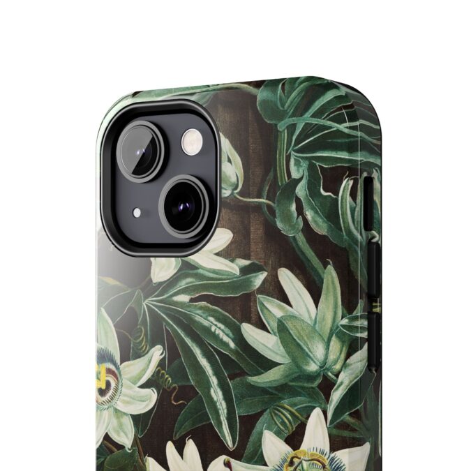 Blue Passionflower Phone Case - Image 36