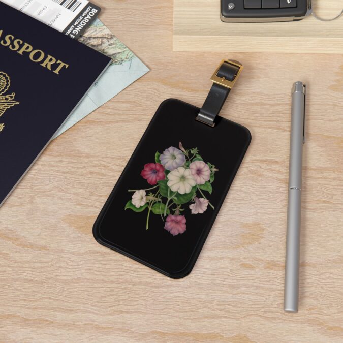 Petunias Luggage Tag - Image 4
