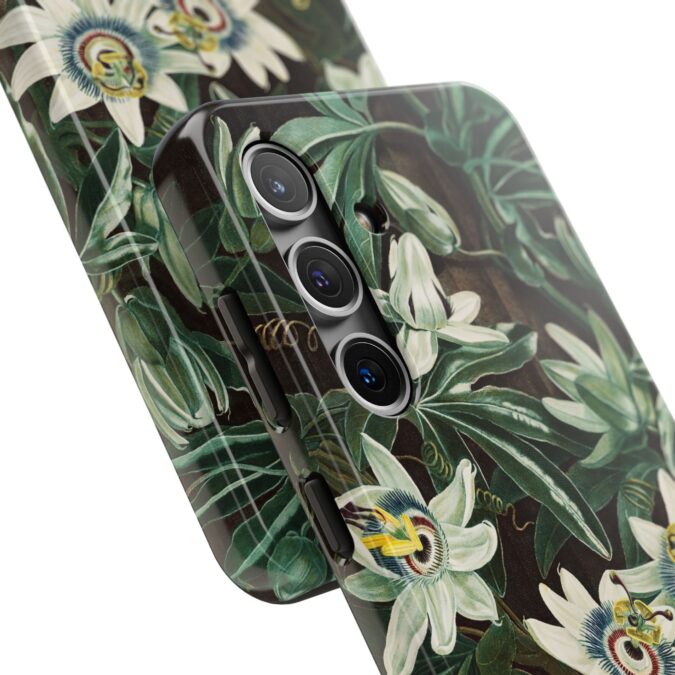 Blue Passionflower Phone Case - Image 82