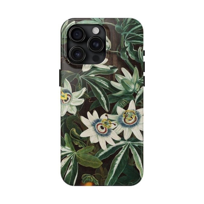 Blue Passionflower Phone Case - Image 65
