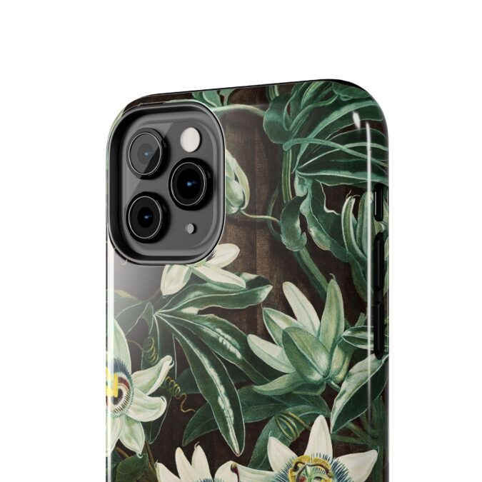 Blue Passionflower Phone Case - Image 8