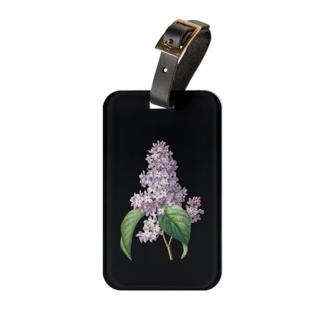 Lilac Luggage Tag