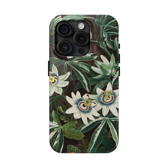 Blue Passionflower Phone Case - Image 57