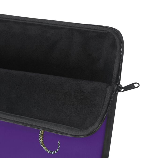 Leopard Laptop Sleeve - Indigo - Image 6