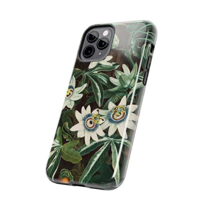 Blue Passionflower Phone Case - Image 7