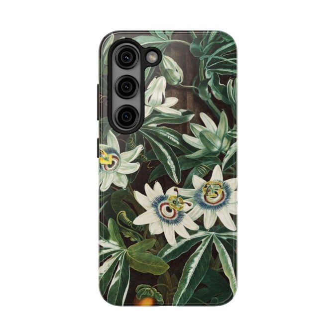 Blue Passionflower Phone Case - Image 85