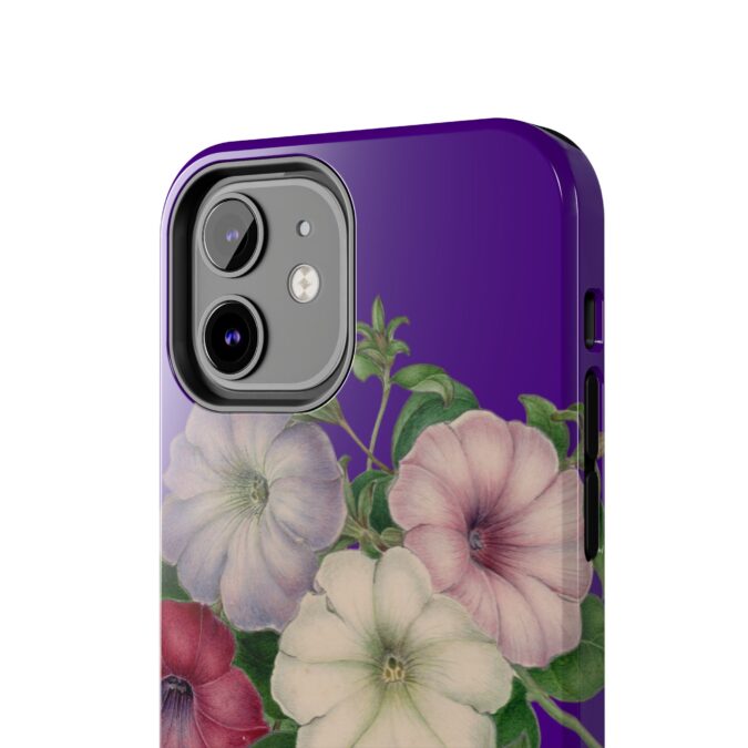 Petunias Phone Case - Indigo - Image 16