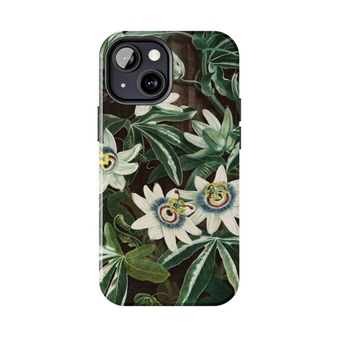 Blue Passionflower Phone Case - Image 34