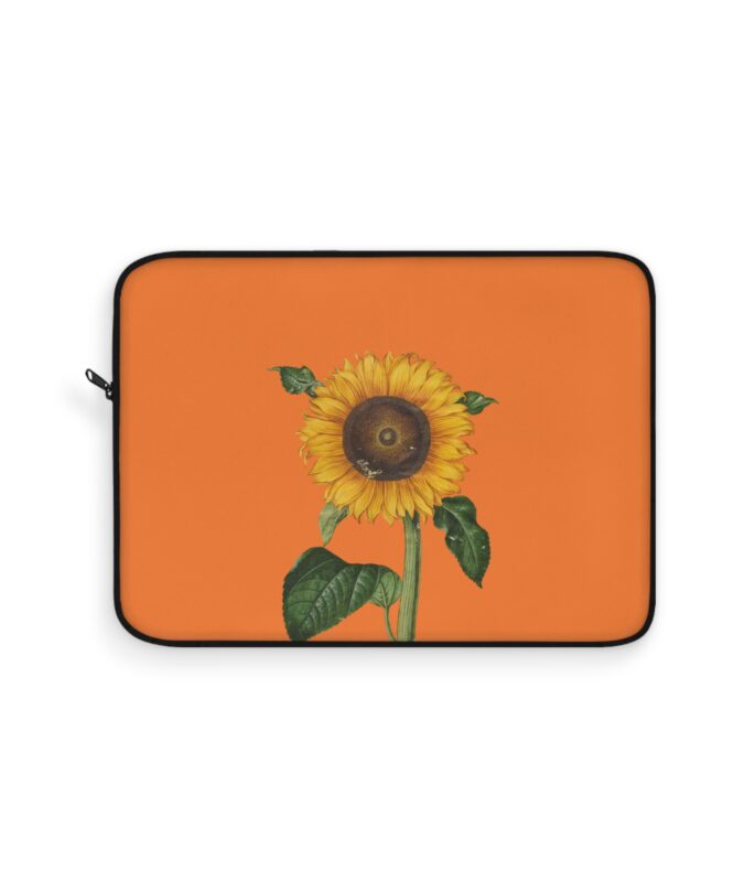 Sunflower Laptop Sleeve - Orange