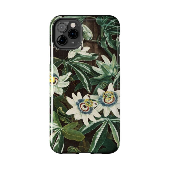 Blue Passionflower Phone Case - Image 10