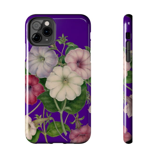 Petunias Phone Case - Indigo - Image 9