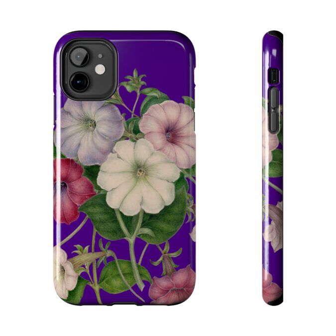 Petunias Phone Case - Indigo