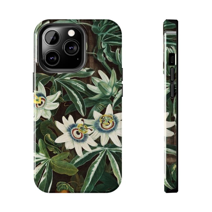 Blue Passionflower Phone Case - Image 37