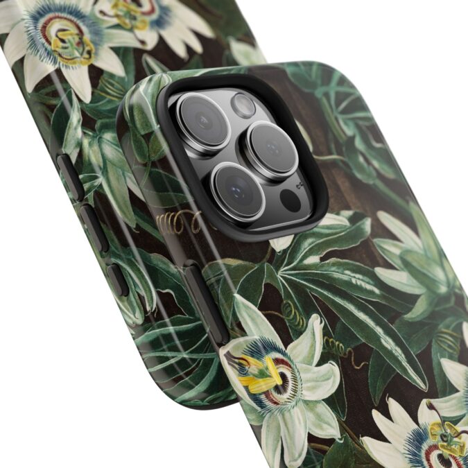 Blue Passionflower Phone Case - Image 73