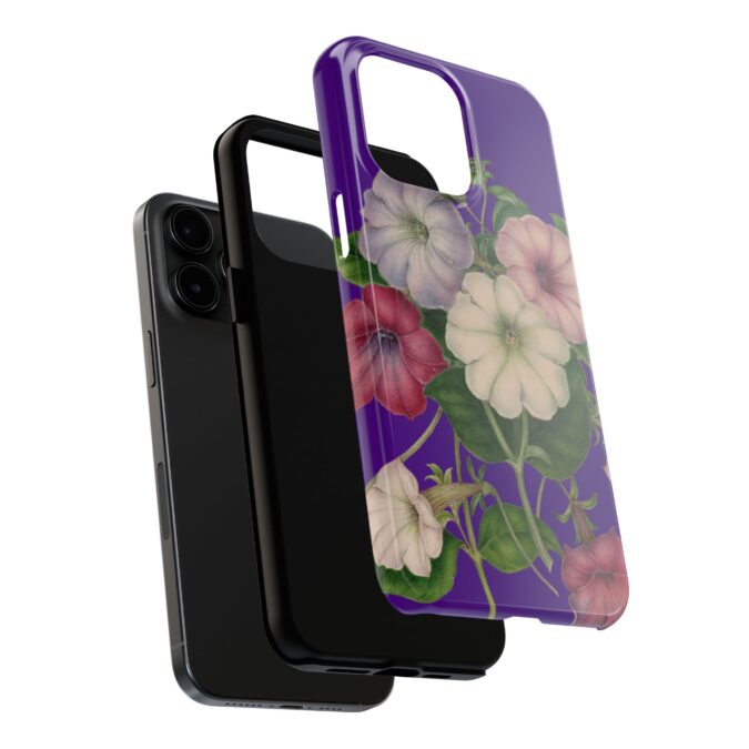 Petunias Phone Case - Indigo - Image 68