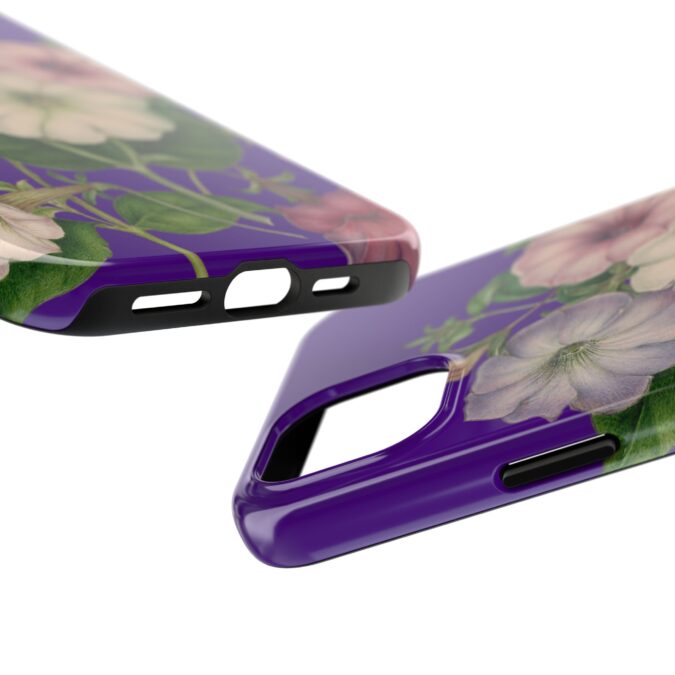 Petunias Phone Case - Indigo - Image 63