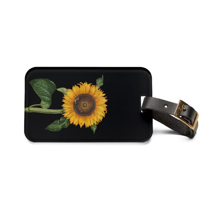 Sunflower Luggage Tag - Image 2